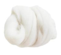 60 Pcs Wool Roving for Needle Felting, Cotton Candy Color Wool Top Fiber Bundle, Soft Merino Core Wool for DIY Craft Projects, Felting Starter Kit Supplies