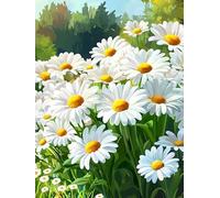 60 piece Jigsaw Puzzles for Adults Impossible Hard Difficult Challenging Puzzle, jigsaws 60 pieces for adults Fun Activity & Present for The Whole Family, Theme:Pure Daisy