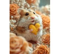 60 piece Jigsaw Puzzles for Adults Impossible Hard Difficult Challenging Puzzle, jigsaws 60 pieces for adults Fun Activity & Present for The Whole Family, Theme:Fluffy Mouse