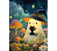 60 piece Jigsaw Puzzles for Adults Impossible Hard Difficult Challenging Puzzle, jigsaws 60 pieces for adults Fun Activity & Present for The Whole Family, Theme:Cartoon Plant Ghost