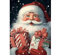 60 piece Jigsaw Puzzles for Adults Impossible Hard Difficult Challenging Puzzle, jigsaws 60 pieces for adults Fun Activity & Present for The Whole Family, Theme:Cute Santa Claus