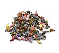 60 Pieces 1:87 Mini Person Figure for Model Trains, Painted All Sitting Passenger People Sitting Figures for Miniature Scenes Layout HO Scale