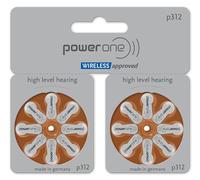 60 pieces + 20 Varta Power One type 312MF hearing aid batteries, big comfort pack