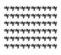60 Pieces Metal Hinge Clips Rustproof Clamps for Projects