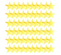 60 Pieces Paper Star Cutouts with Glitter