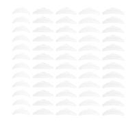 60 Pieces Silicone Eyelash Pads, Eyelash Curling Aids, Eyelash Beauty Accessories, Eyelash Lifting Pads, Reusable