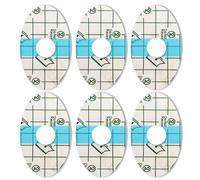 60 Pieces Waterproof Earmuffs, Waterproof Ear Stickers, Ear Stickers, Ear Protectors with PU Film for Shower, Bathing and Sports