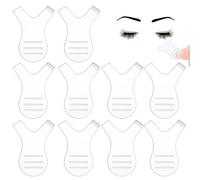 60 Pieces Y Lash Lift Tool,Transparent Y Shape Eyelash Comb Silicone Grafting Eyelash Lift Brush Lash Lift Supplies for Lash Grafting Eyelash Extension Makeup Tool