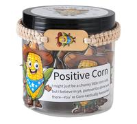 60 Positive Cowboy Corn Cards Jar - Funny Daily Motivation Notes, Uplifting Gifts for Women, Men, Friends | Quirky Affirmations & Western-Themed Encouragement Jar