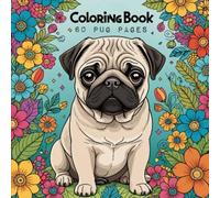 60 Pug Pages: Coloring Book