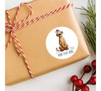 60 SECOND MAKEOVER 25 x Personalised Christmas Labels Golden Retriever 60 SECOND MAKEOVER Multicolor
