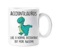60 Second Makeover Limited Accountasaurus Mug Accountant Gifts for Men Awesome Accountant Present Dinosaur Fathers Day Funny Mug Birthday Christmas Finance Present Thank You Coffee Cup