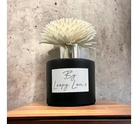 60 SECOND MAKEOVER Basil Neroli Luxury Flower Diffuser Highly Fragranced Scented in Black 60 SECOND MAKEOVER Black