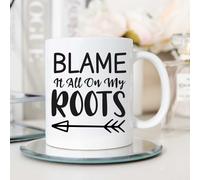 60 SECOND MAKEOVER Blame It All On My Roots Mug in White 60 SECOND MAKEOVER White