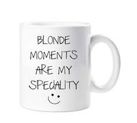 60 Second Makeover Limited Blonde Moments are My Speciality Mug Birthday Wife Friend Girlfriend Gift