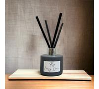 60 SECOND MAKEOVER Dark Honey & Tobacco Luxury Reed Diffuser Highly Fragranced Scented in Grey 60 SECOND MAKEOVER Grey