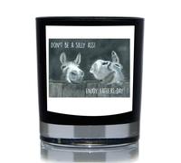 60 SECOND MAKEOVER Don't Be A Silly Ass Enjoy Father's Day 20cl Candle in Black 60 SECOND MAKEOVER Black