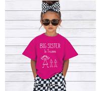 60 SECOND MAKEOVER Girl's Big Sister In Training Twins T-Shirt in Pink | Size: 18-24 m 60 SECOND MAKEOVER Pink 18-24 m