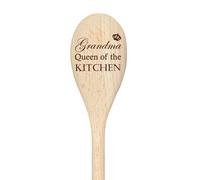 60 SECOND MAKEOVER Grandma Queen Of The Kitchen Spoon Funny Wooden Spoon in Beige 60 SECOND MAKEOVER Beige