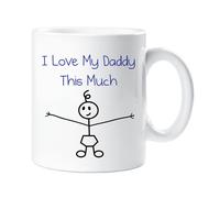 I Love My Daddy This Much Boys Mug 60 SECOND MAKEOVER White One Size