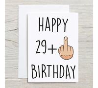 60 Second Makeover Limited 30th Birthday Card Happy 29 +1 Birthday Greeting Card Friend Daughter Son Friend