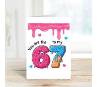 60 Second Makeover Limited 67 Card You Are The 6 To My 7 6 7 Six Seven Meme Greeting Boyfriend Girlfriend Galentines Card For Best Friend Bestie BFF Bestfriend