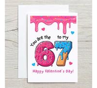 60 Second Makeover Limited 67 Valentines Card You Are The 6 To My 7 6 7 Six Seven Meme Greeting Boyfriend Girlfriend Galentines Card For Best Friend Bestie BFF Bestfriend