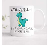 60 Second Makeover Limited Accountasaurus Mug Accountant Gifts for Men Awesome Accountant Present Dinosaur Fathers Day Funny Mug Birthday Christmas Finance Present Thank You Coffee Cup