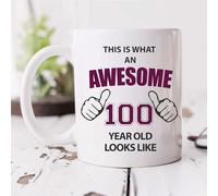 60 Second Makeover Limited Awesome 100 Year Old Mug 100th Birthday Present Gift