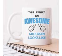 60 Second Makeover Limited Awesome Milkman Mug Birthday Christmas Cup Fathers Day Milk Man