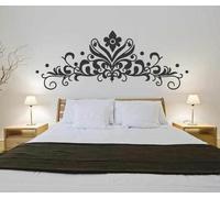 60 Second Makeover Limited Baroque Headboard V2 Wall Sticker Bedroom Decal Graphic Interior D?cor
