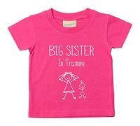 60 Second Makeover Limited Big Sister in Training Pink Tshirt Baby Toddler Kids Available in Sizes 0-6 Months to 14-15 Years New Baby Sister Gift