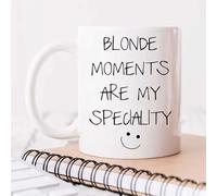 60 Second Makeover Limited Blonde Moments are My Speciality Mug Birthday Wife Friend Girlfriend Gift