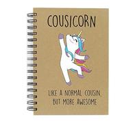 60 Second Makeover Limited Cousicorn Like A Normal Cousin But More Awesome A5 Kraft Notebook Lined Pad