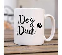 60 Second Makeover Limited Dog Dad Mug Pet Present Dog Lover Gifts Fathers Day 11 oz Ceramic Mug Dishwasher Safe Microwave Safe Gifts for Men Father's Day Coffee Cup