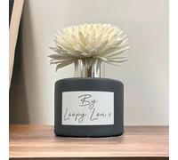 60 Second Makeover Limited Fresh Linen Luxury Flower Reed Diffuser Highly Fragranced Scented Reed Diffusers For Home Room Fresheners For Home Fragrance Air Freshener - Grey