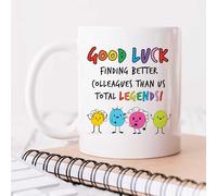 60 Second Makeover Limited Good Luck Finding Better Colleagues Than Us Total Legends Mug Leaving Present New Job Good Luck Colleague Gift Mug - Good Luck & Congratulations on Your New Job