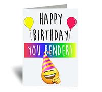 60 Second Makeover Limited Happy Birthday You Bender V2 Greeting Card Rude Adult Humour Friend