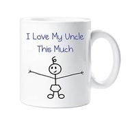 60 Second Makeover Limited I Love My Uncle This Much Boys Mug Fathers Day Nephew Gift Daddy Birthday