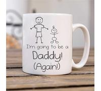 I'm Going To Be A Daddy Again Mug 60 SECOND MAKEOVER White One Size
