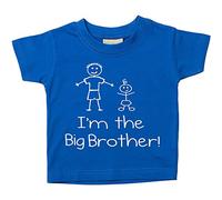 60 Second Makeover Limited I'm The Big Brother Blue Tshirt Baby Toddler Kids Available in Sizes 0-6 Months to 14-15 Years New Baby Brother Gift