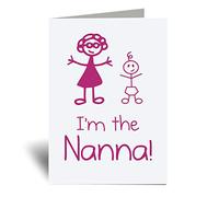 60 Second Makeover Limited I'm The Nanna Greeting Card Nanna Mothers Day Funny Birthday Present