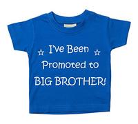 60 Second Makeover Limited I've Been Promoted to Big Brother Blue Tshirt - Size 12-13 Years