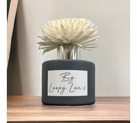 60 Second Makeover Limited Jade Crystal Luxury Flower Diffuser Highly Fragranced Scented Grey With Flower