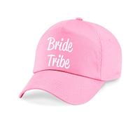 60 Second Makeover Limited Ladies Bride Tribe Baseball Cap Hen Party Night Batchelorette Party Baby Pink