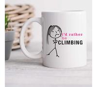 Ladies I'd Rather Be Climbing Mug 60 SECOND MAKEOVER White One Size