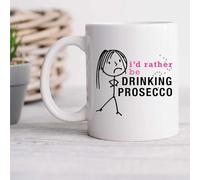 Ladies I'd Rather Be Drinking Prosecco Mug 60 SECOND MAKEOVER White One Size