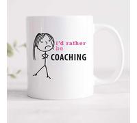 60 Second Makeover Limited Ladies Rather Be Coaching Mug Present Cup Birthday Christmas Thank You Coach Gifts Cheer Coach Gifts 11oz Ceramic Coffee Cups Microwave Safe Dishwasher Safe