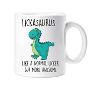 60 Second Makeover Limited Lick Dinosaur Mug Lickasaurs Dinosaur Boyfriend Lesbian unny Mug Present Birthday Christmas