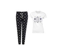 60 Second Makeover Limited Limited Adulting Requires Alcohol Navy Star Trouser Womens Pyjamas Set PJs For Women Sets Wine Gift Friend Gin Gifts Pajamas Pjamas Ladies Pjs Red Medium